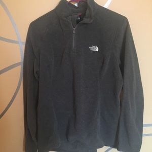 North face 1/4 zip fleece